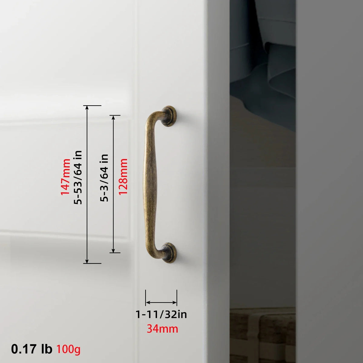The Éclat Cabinet Knob — Satin Nickel & Brushed Brass