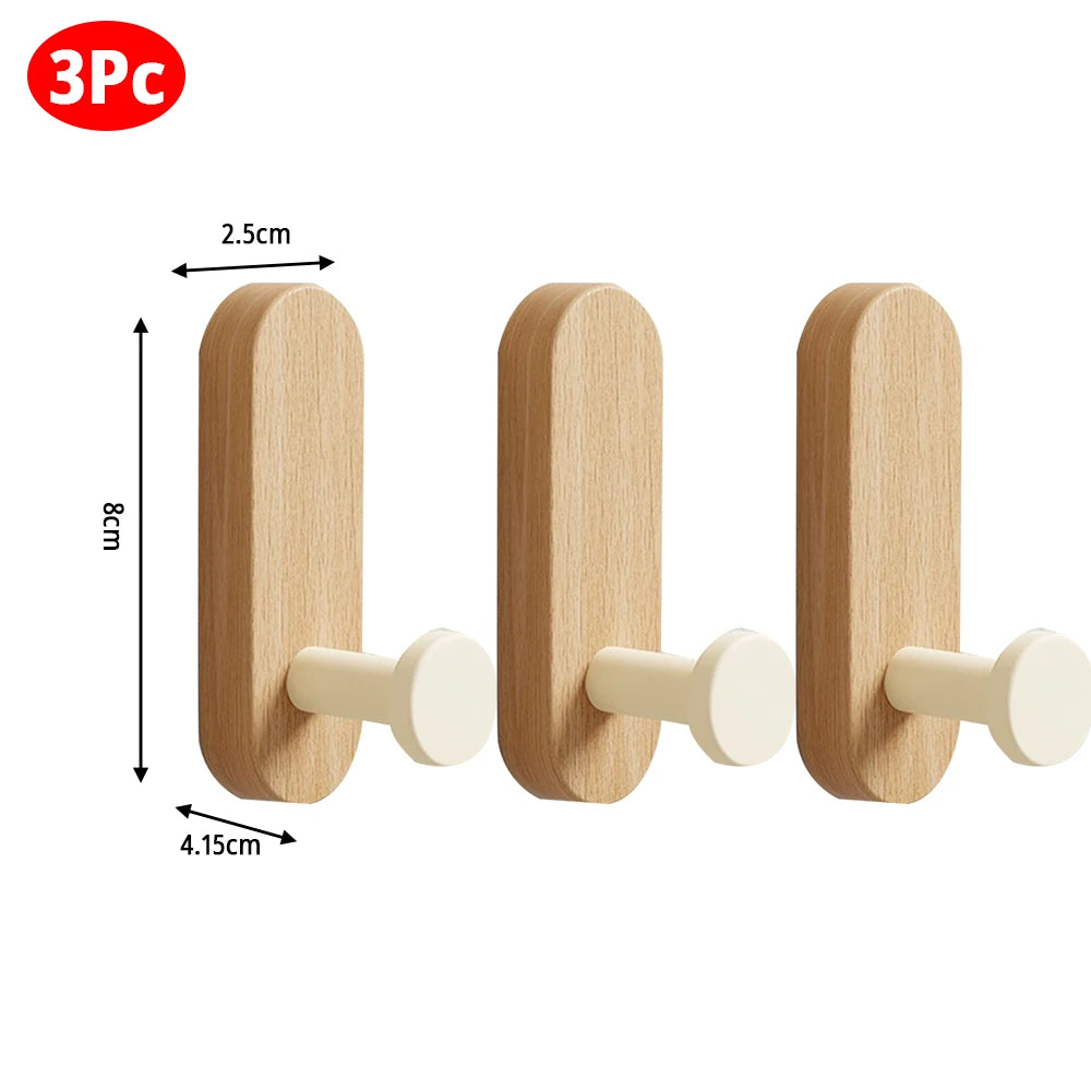 The Craftsman Wall Hook — Natural Wood