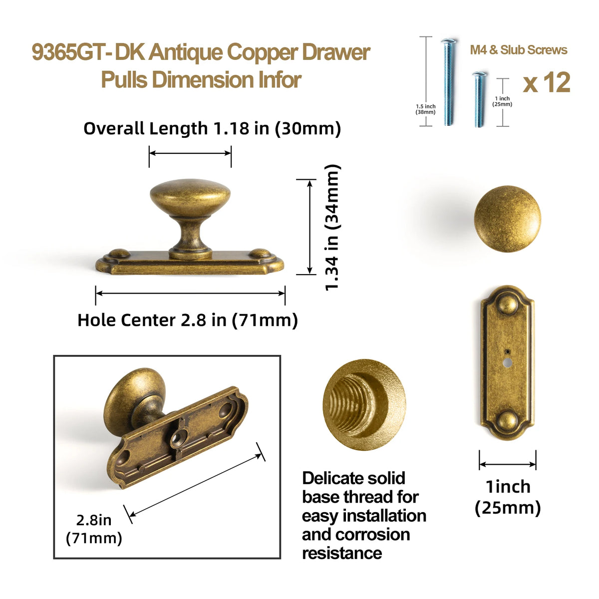 The Heritage Drawer Bar Pull — Satin Nickel