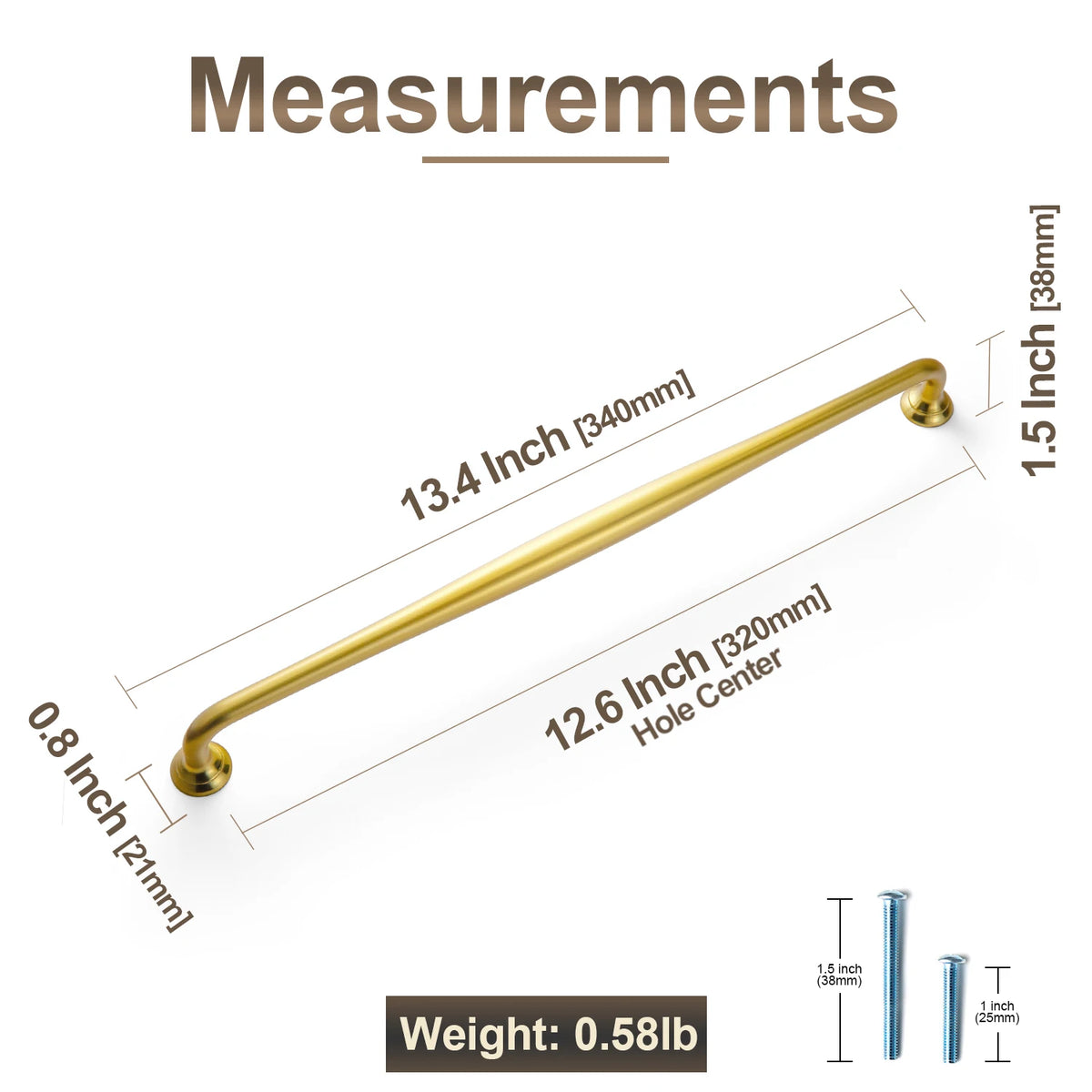 The Éclat Cabinet Knob — Satin Nickel & Brushed Brass