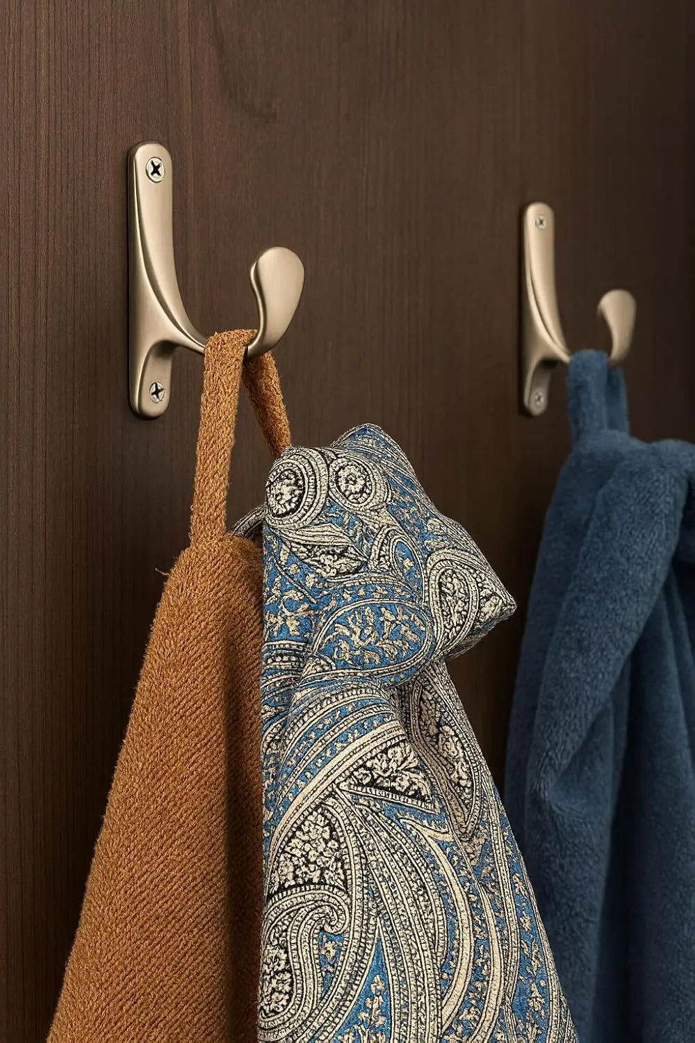 The Single-Prong Robe Hook — Satin Nickel