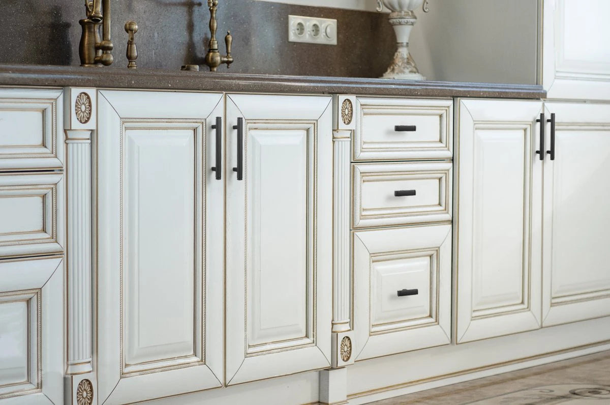 The Modern Multi-Size Cabinet Bar Pull (6-Pack) — Brushed Brass
