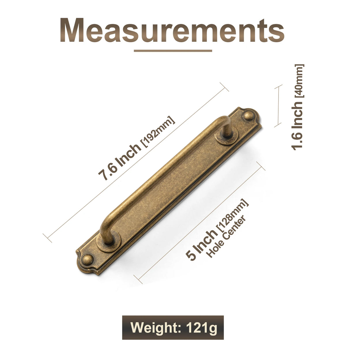 The Heritage Drawer Bar Pull — Satin Nickel
