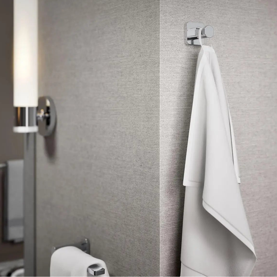 The Classic Robe Hook — Polished Chrome