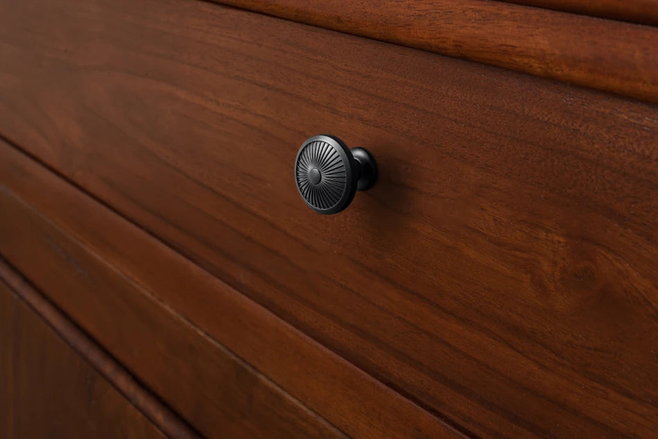 The Modern Dresser Knob (6-Pack) — Brushed Brass