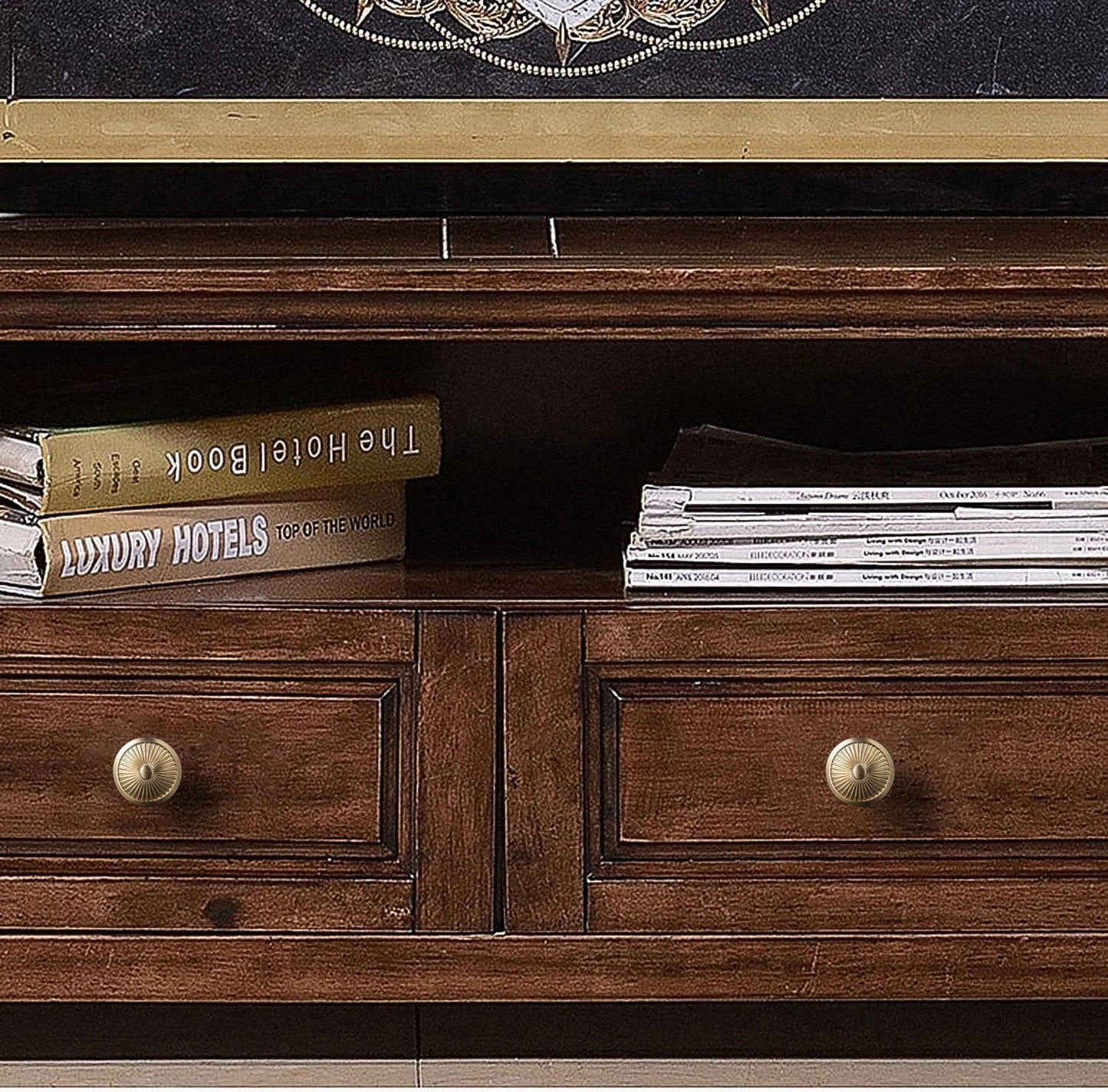 The Modern Dresser Knob (6-Pack) — Brushed Brass