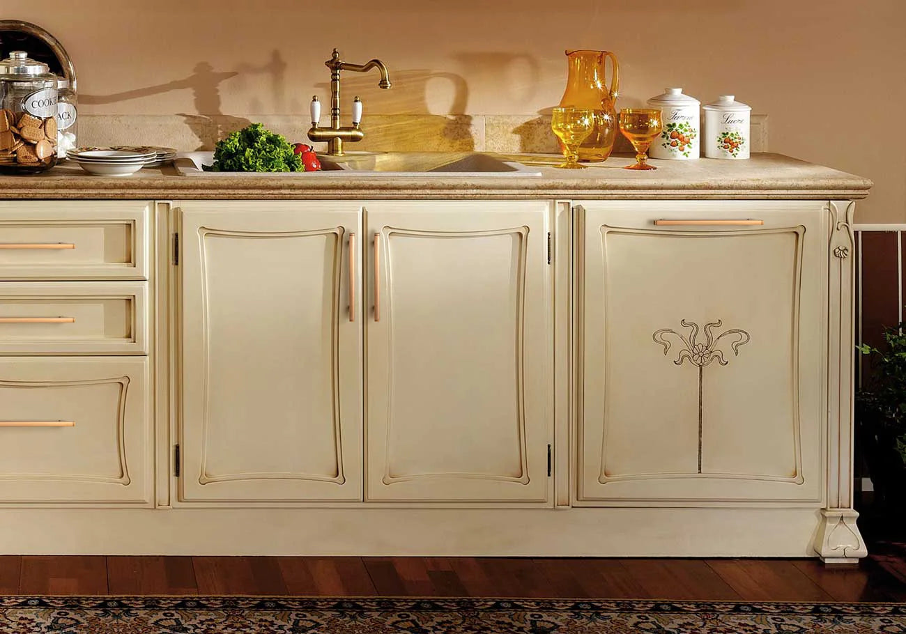 The Modern Multi-Size Cabinet Bar Pull (6-Pack) — Brushed Brass