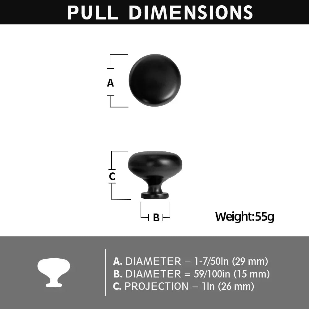 The Éclat Cabinet Knob — Satin Nickel & Brushed Brass