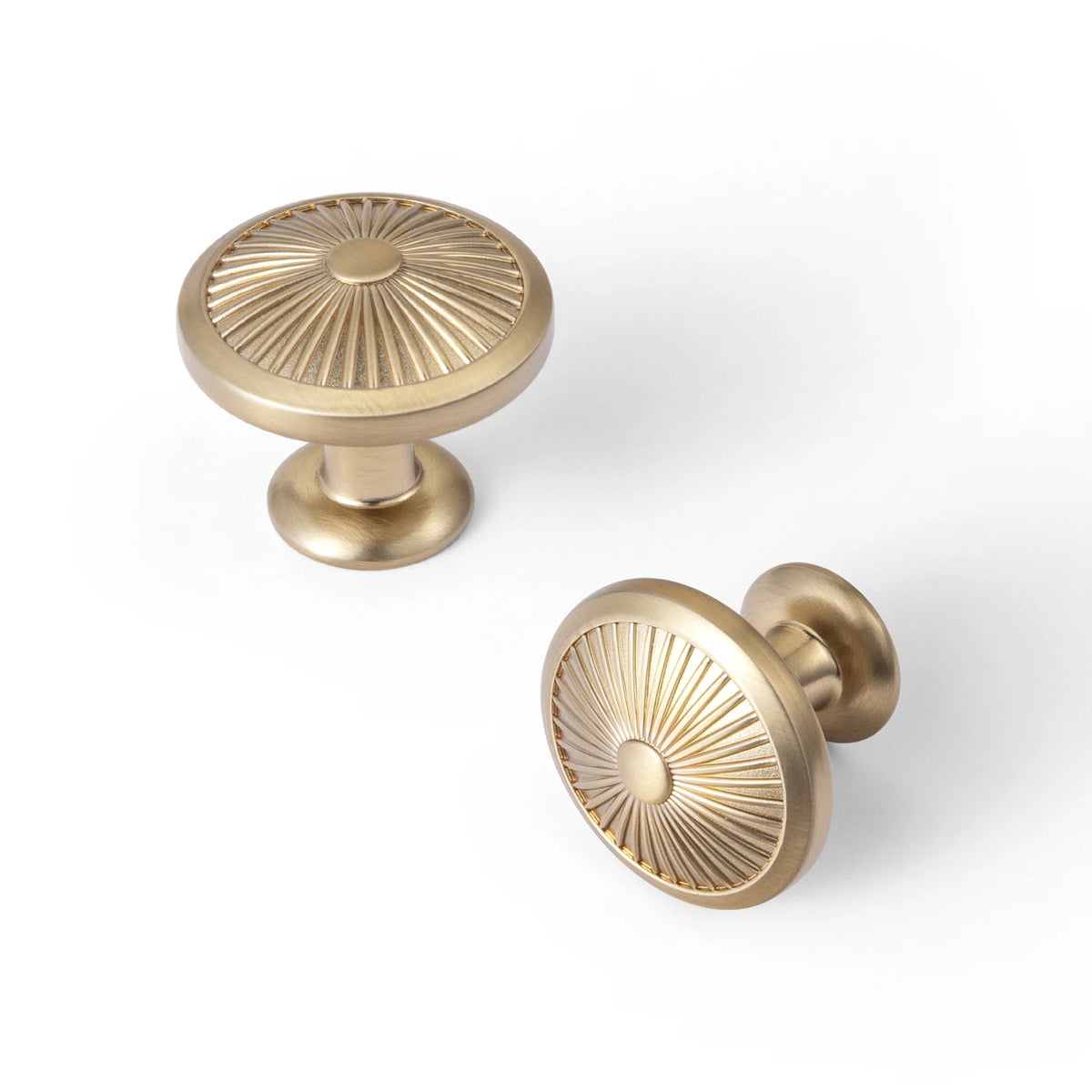 The Modern Dresser Knob (6-Pack) — Brushed Brass