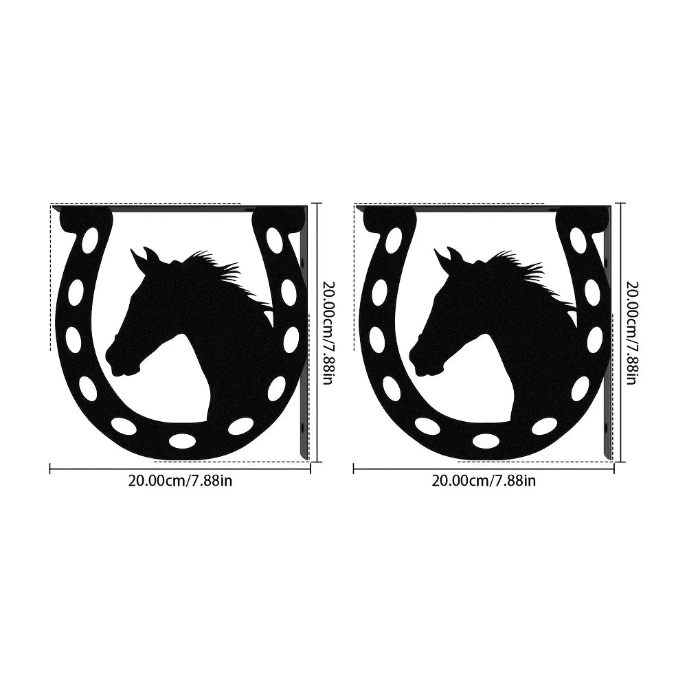 The L-Shaped Shelf Bracket (Set of 2) — Matte Black