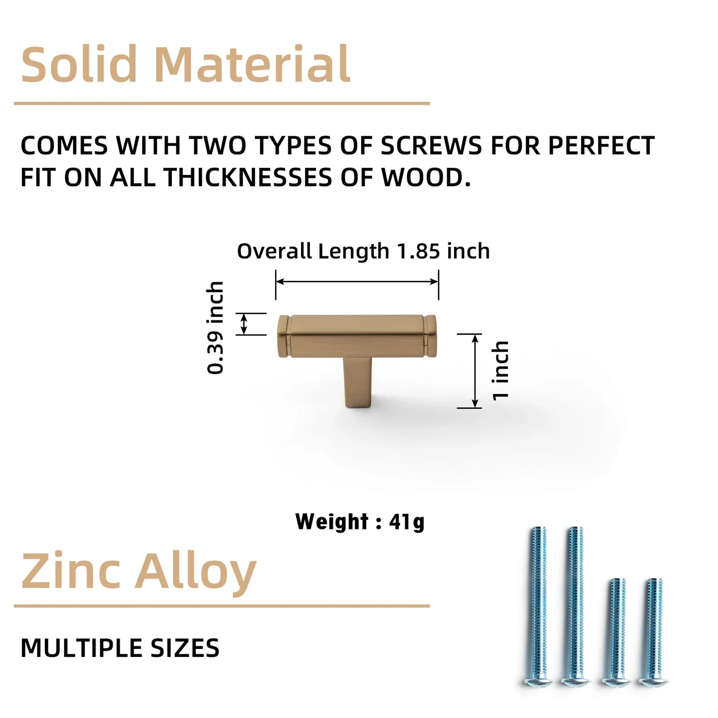 The Straight Drawer Bar Pull — Oil-Rubbed Bronze