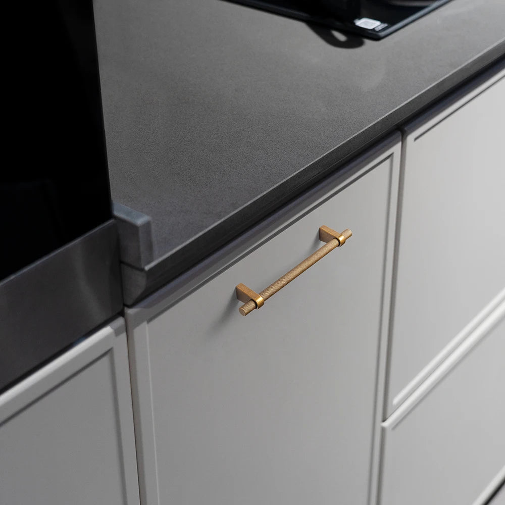 The Heritage Cabinet Bar Pull (5") — Brushed Brass