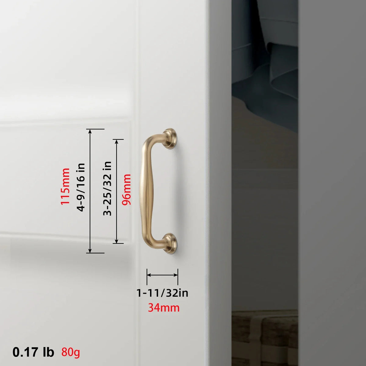 The Éclat Cabinet Knob — Satin Nickel & Brushed Brass
