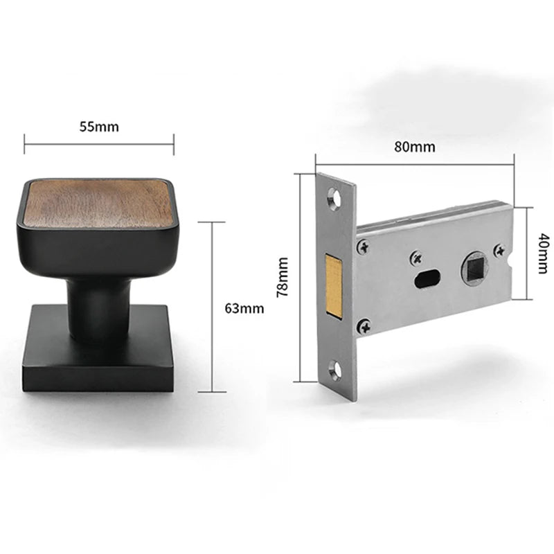 The Meridian Sliding Door Pull — Matte Black & Oil-Rubbed Bronze