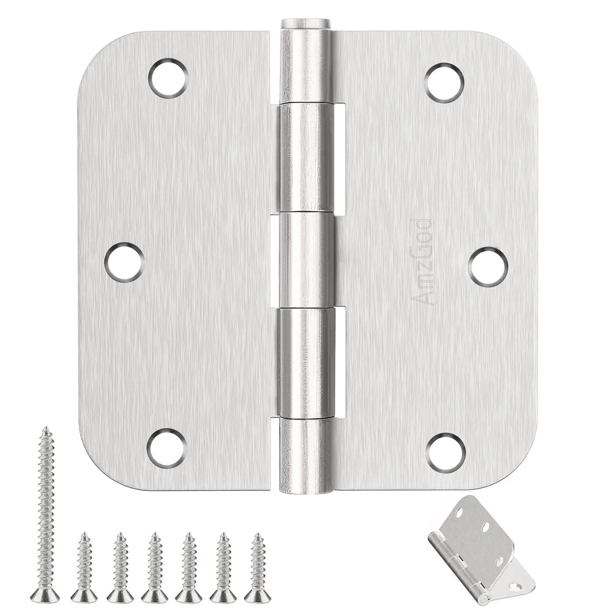 The Ball-Bearing Butt Hinge (Set of 30), 3.5" x 3.5" — Matte Black