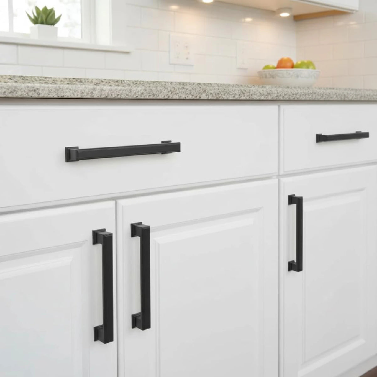 The Studio Minimalist Cabinet Bar Pull (10-Pack) — Matte Black