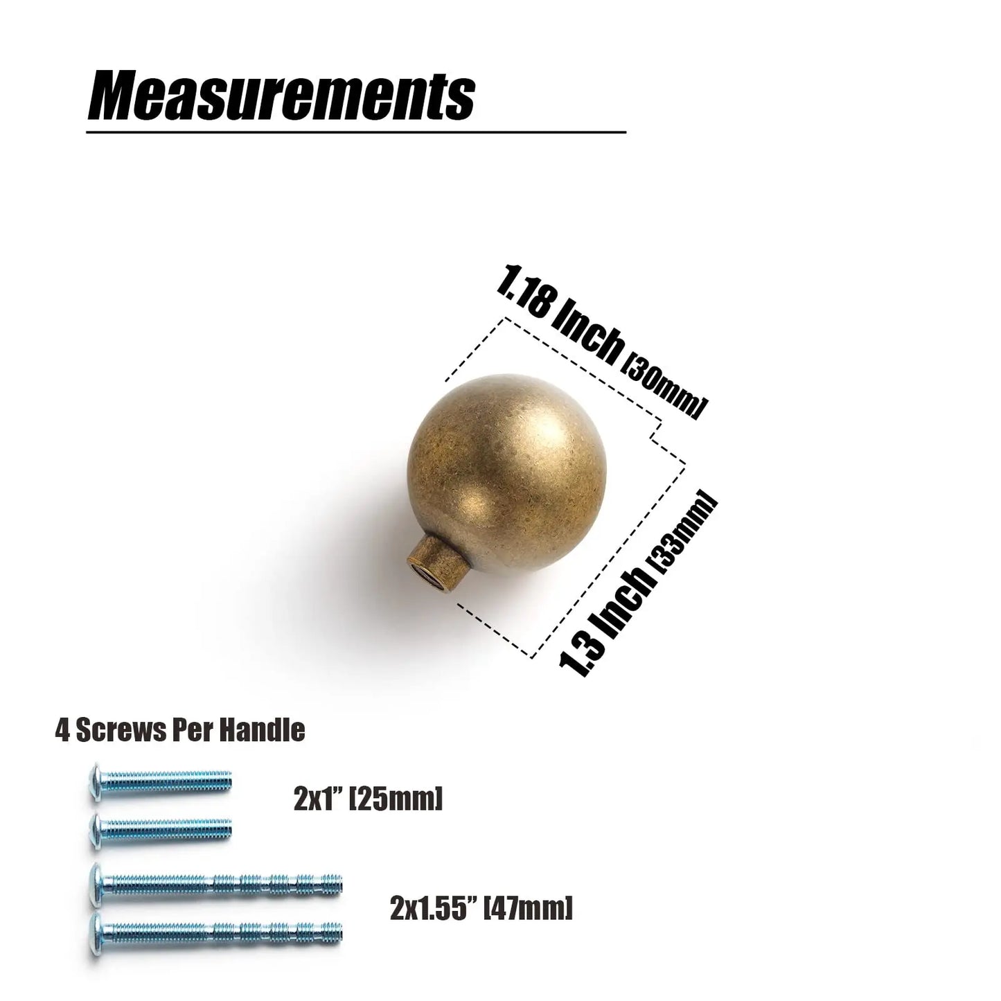The Long Backplate Cabinet Pull (5") — Brushed Brass