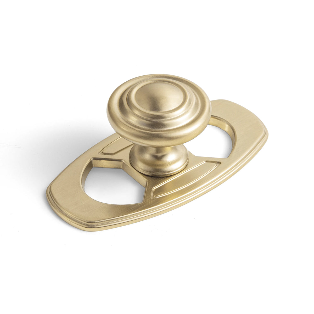 The Spacer Cabinet Knob (6-Pack) — Satin Nickel