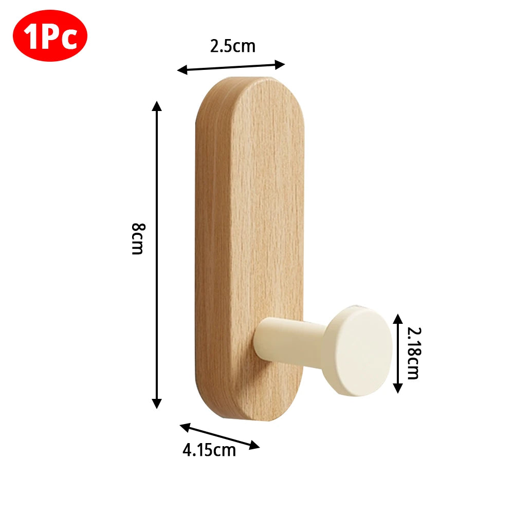 The Craftsman Wall Hook — Natural Wood