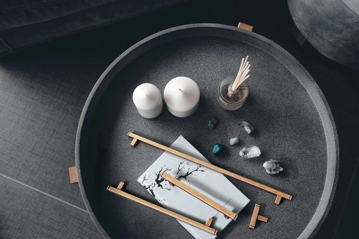The Modern Multi-Size Cabinet Bar Pull (6-Pack) — Brushed Brass