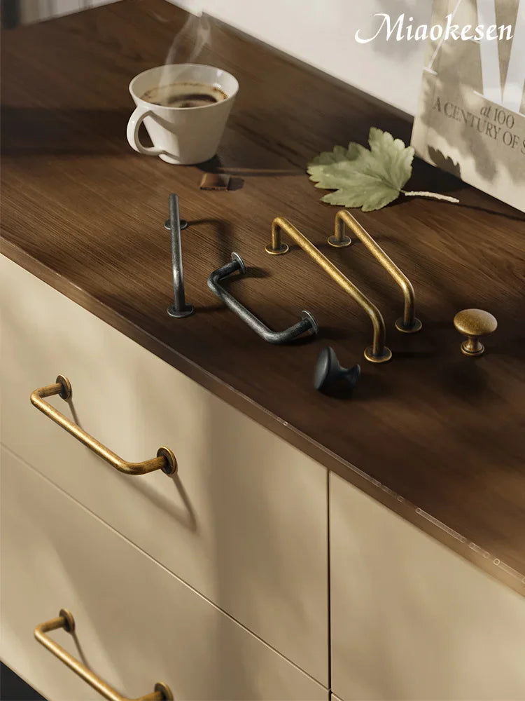 The Heritage Drawer Bar Pull — Satin Nickel