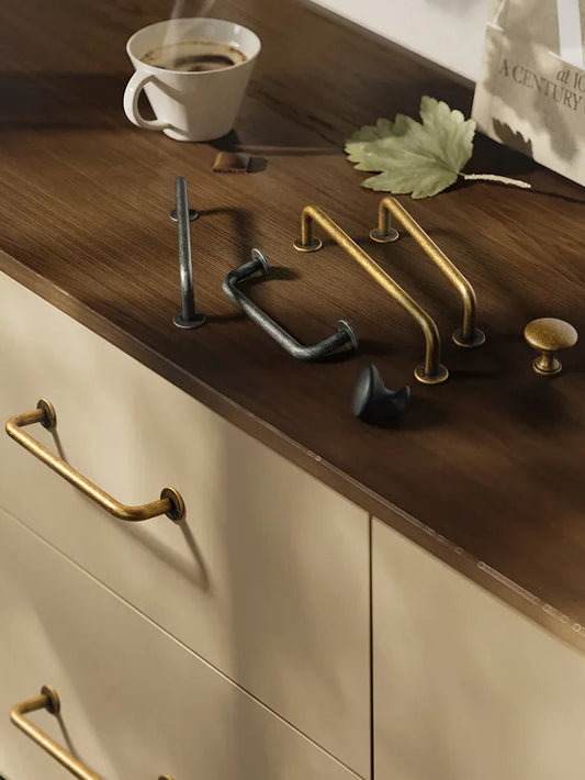 The Heritage Drawer Bar Pull — Satin Nickel
