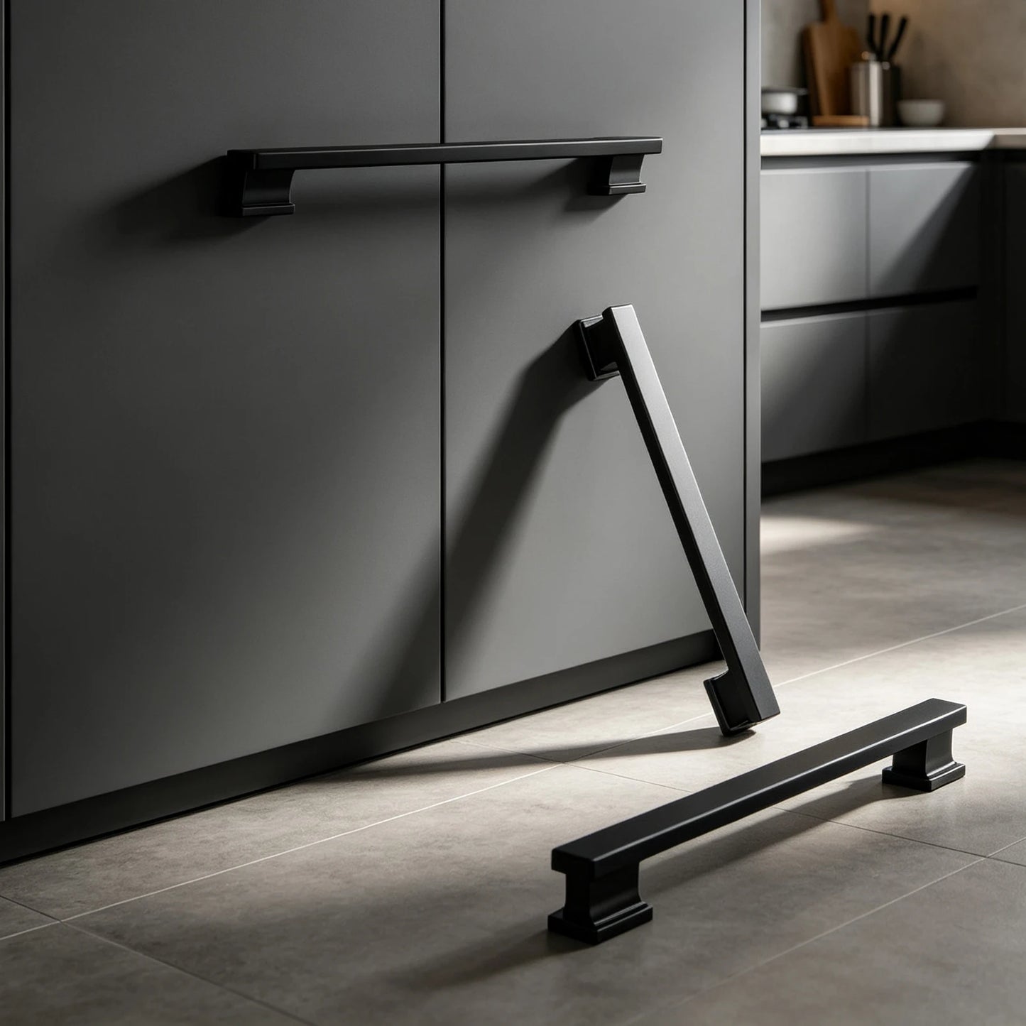 The Studio Contemporary Cabinet Bar Pull (10-Pack) — Matte Black