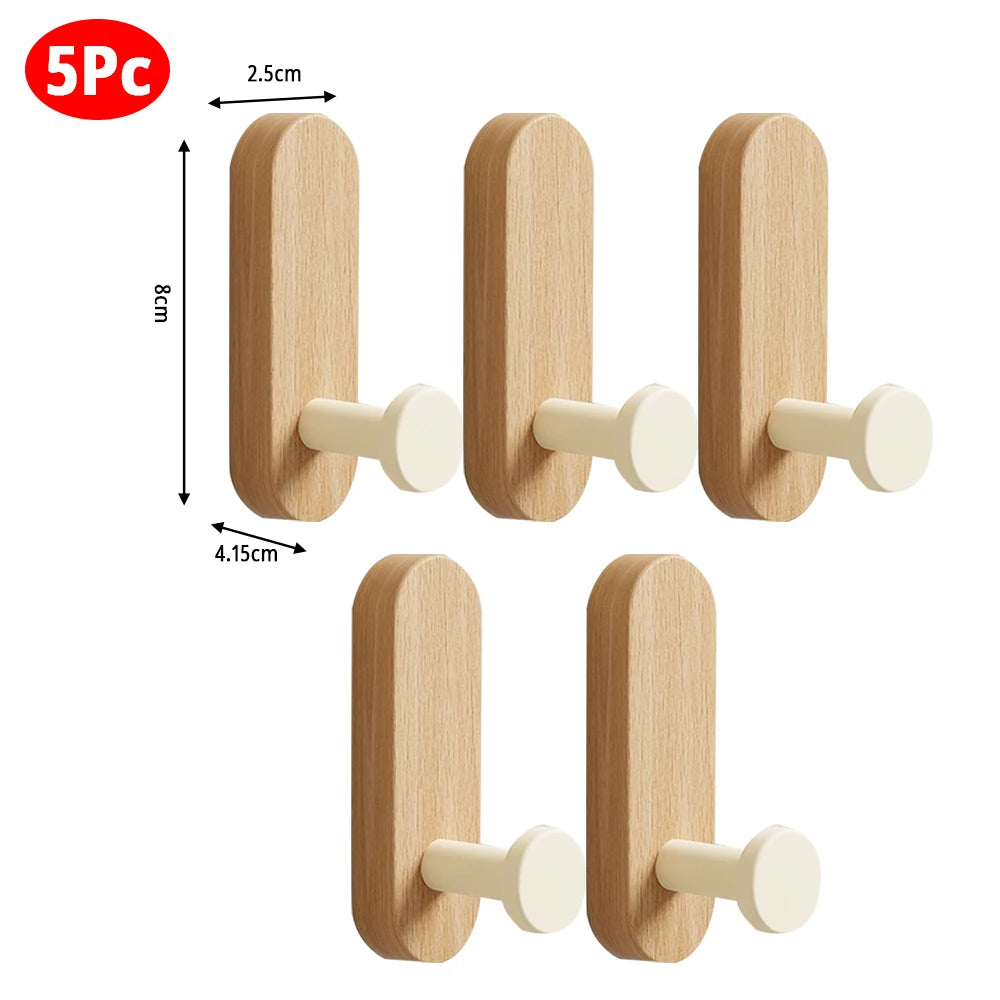 The Craftsman Wall Hook — Natural Wood